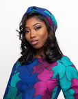 ZURI African Print Headwrap