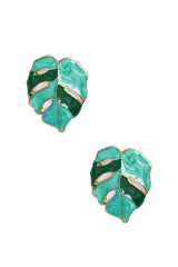 Leaf Stud Earrings