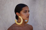 GOLD Oversized Hoop Earrings