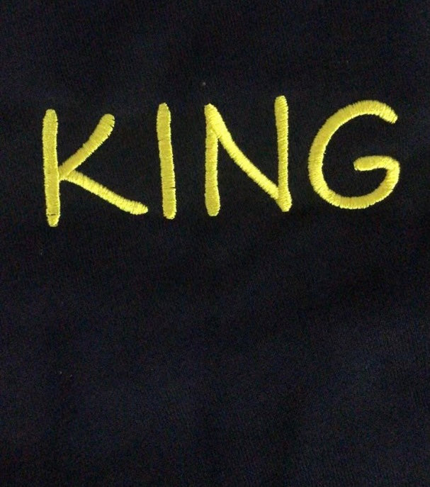 BLACK QUEEN / KING Jogger Set